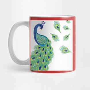 Peacock Mug